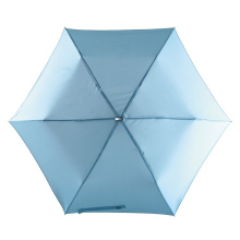 Mini opvouwbare uit 3 secties bestaande paraplu flat - Topgiving